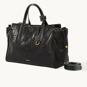 Songmont Small Yore Duffle Bag Black Crossbody Bag Original